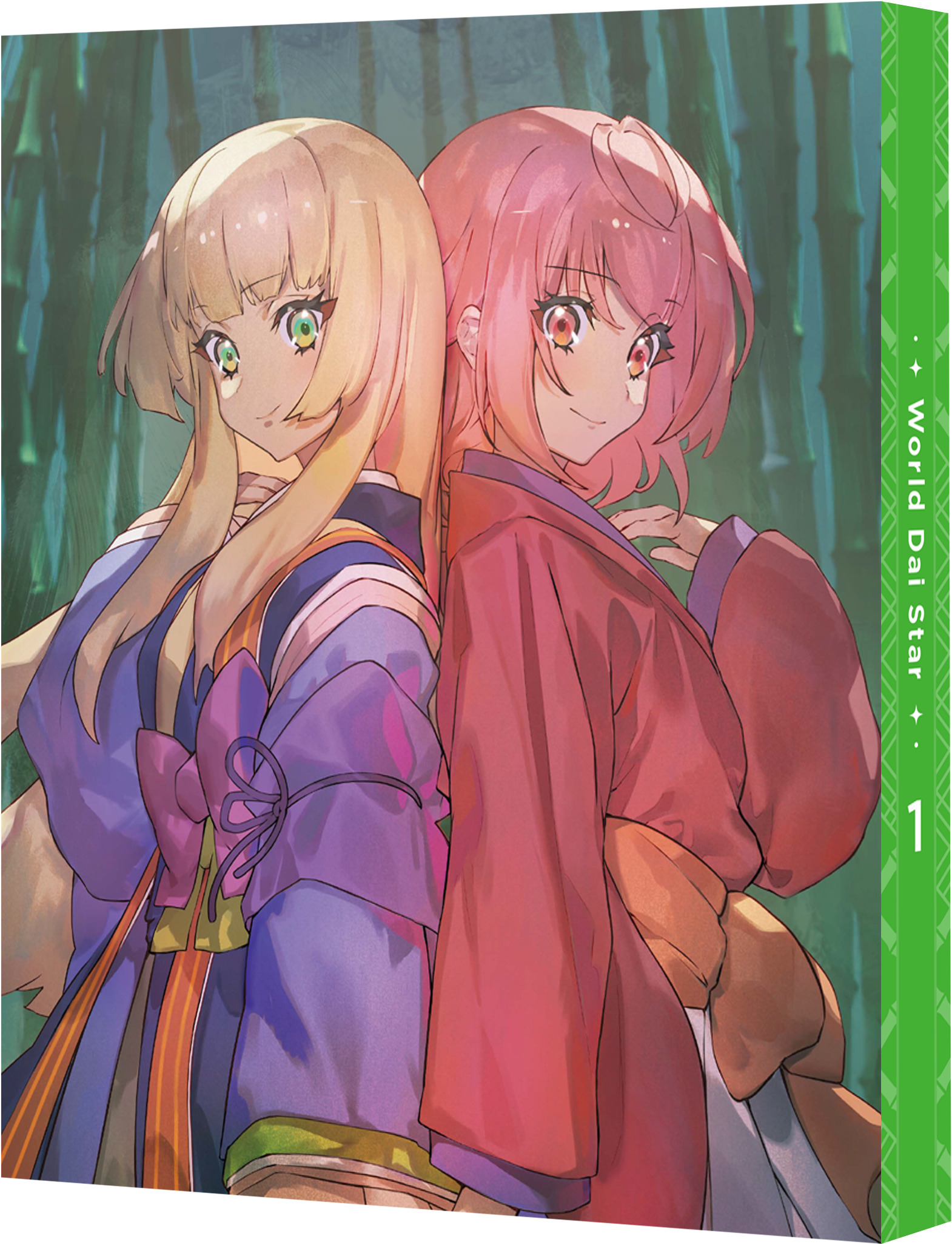 ワールドダイスター Wanna Be A Star Blu-ray TVアニメ「ワールドダイスター」Blu-ray第1巻 | ワールドダイスター