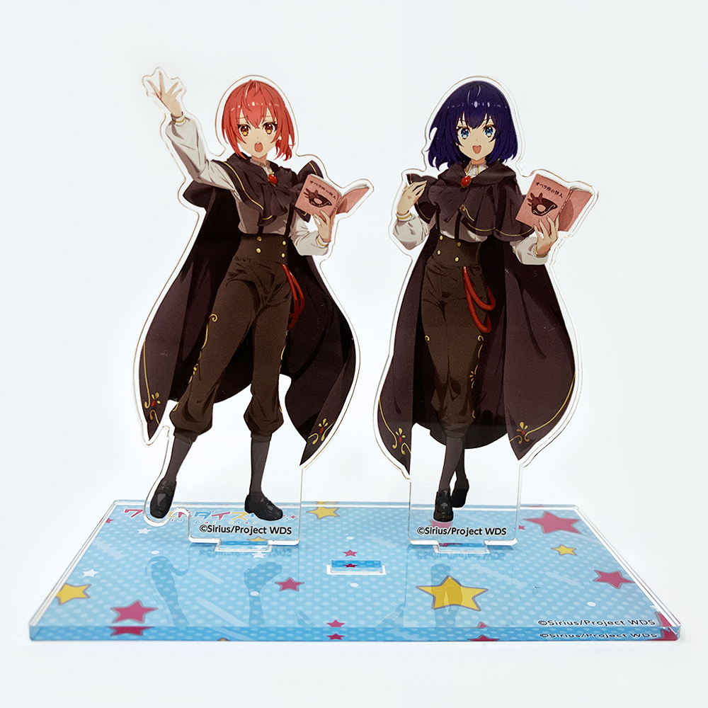 ワールドダイスター「朗読劇アクリルスタンド 鳳 ここな＆静香